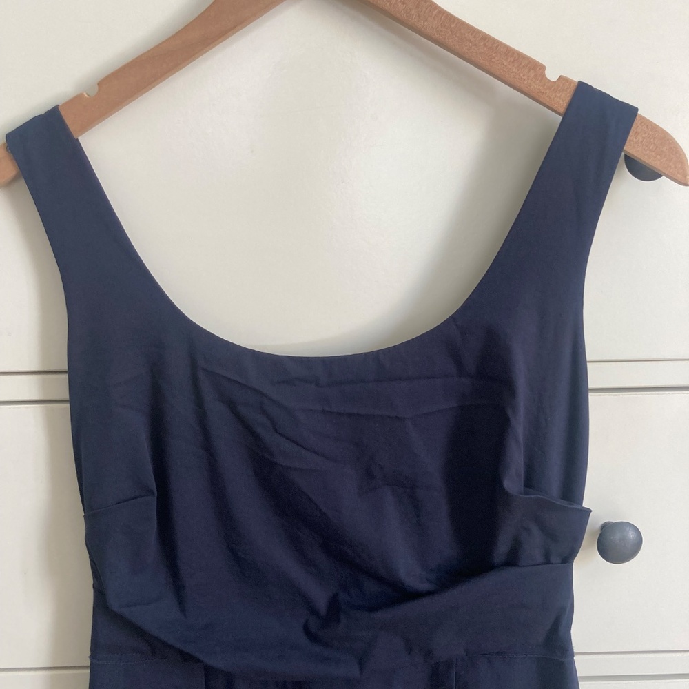 Tahari Navy Blue Dress
